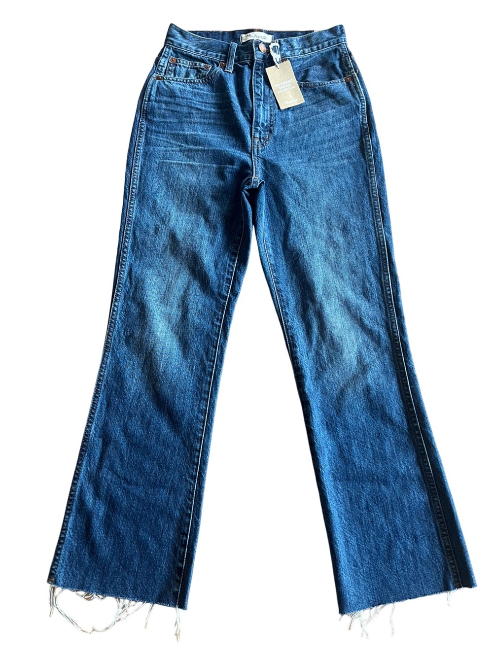 Madewell Rigid Demi Boot Crop Jeans NWT Size 24